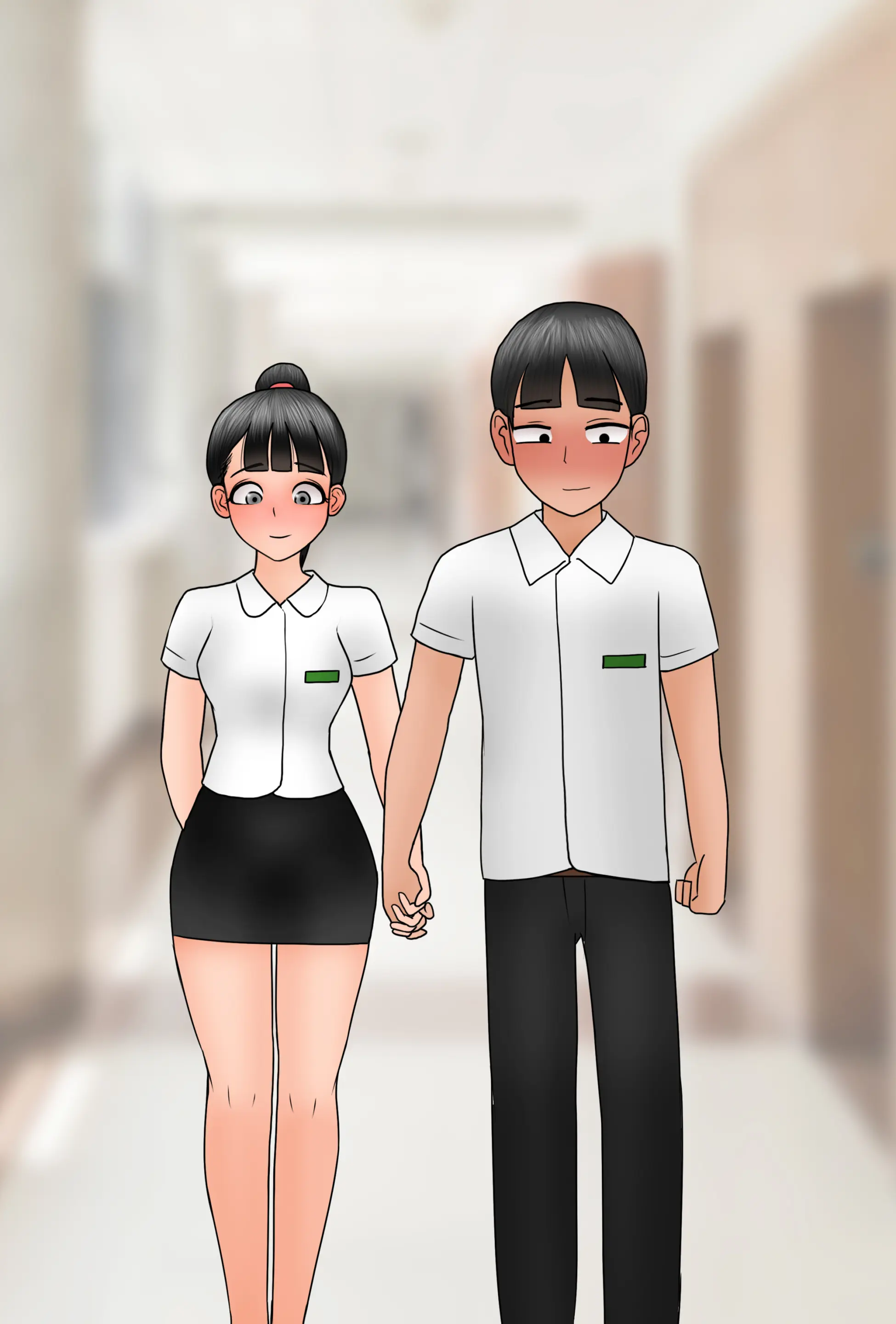 커진 여친 Girlfriend Has Grown Up